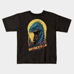 Gorezilla Unleashed! Kids T-Shirt